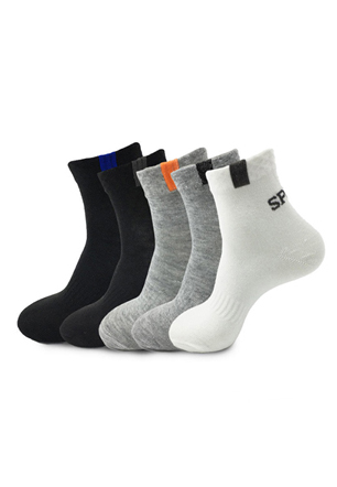White 'Balenciaga' branded socks
